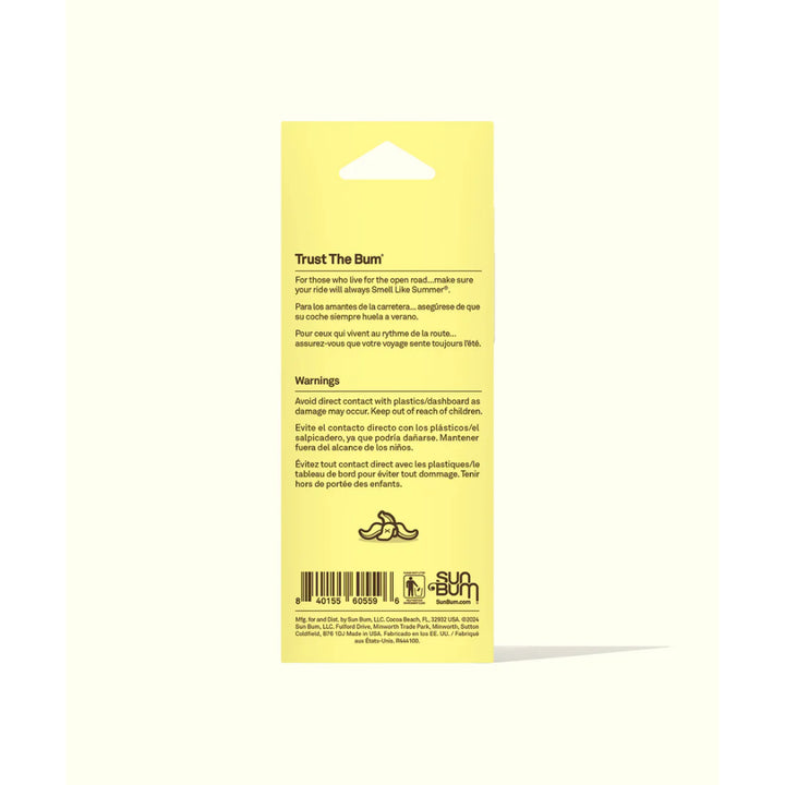 SUN BUM BANANA AIR FRESHENER