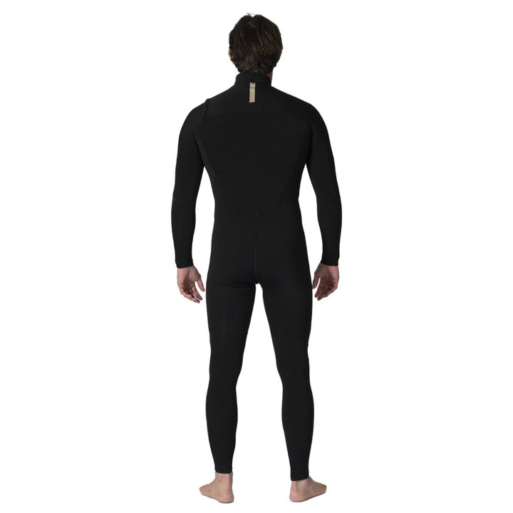 VISSLA 7 SEAS COMP 4/3 CHEST ZIP BLACK