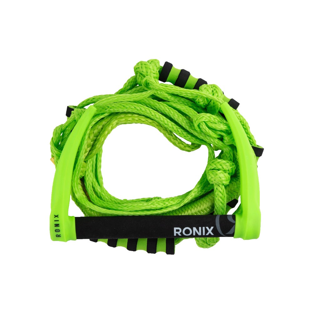 RONIX SILICONE SURF ROPE WITH HANDLE GREEN