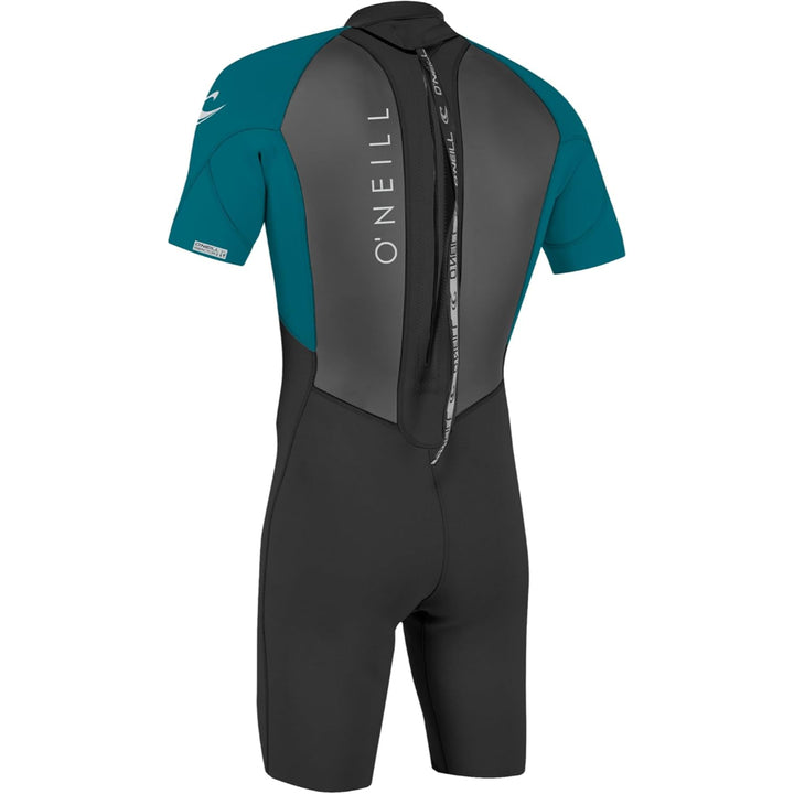 O'NEILL REACTOR-2 2MM BACK ZIP BLACK/TIDEPOOL