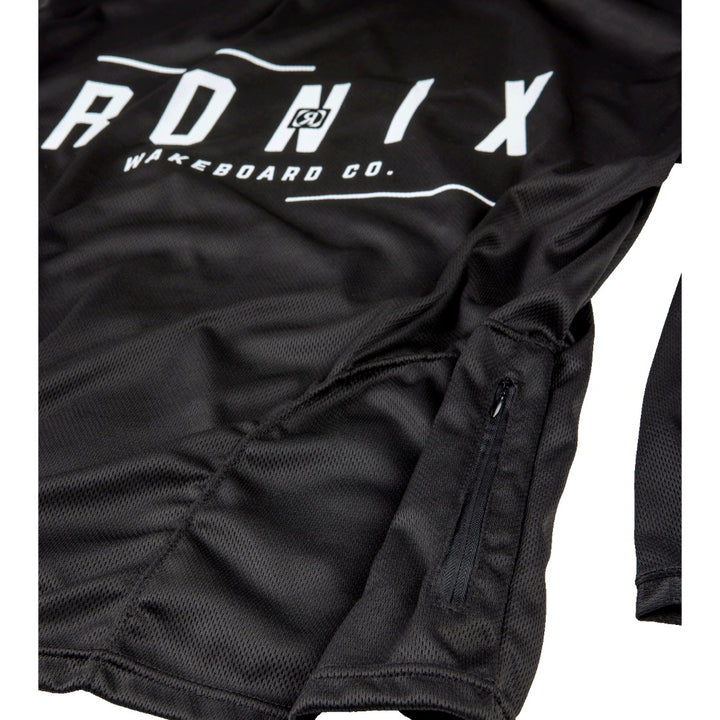 RONIX UV SHADE/WICK DRY HOODIE BLACK