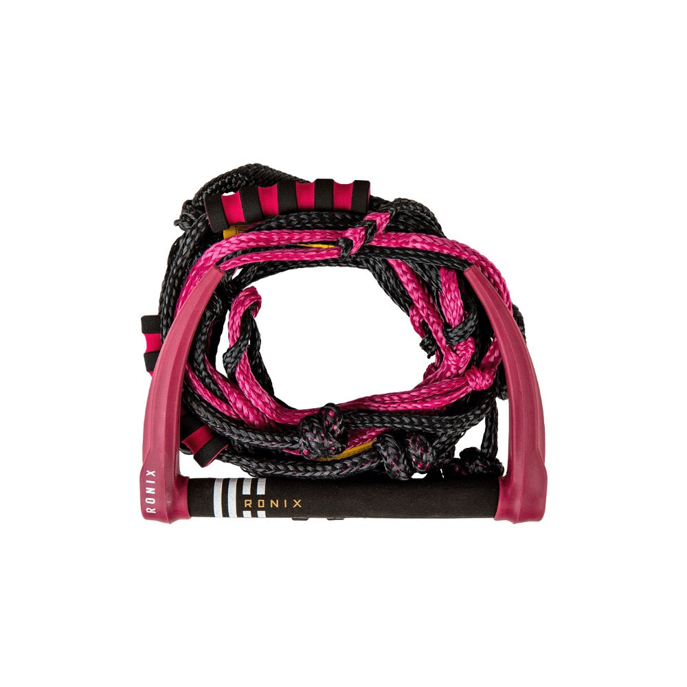 RONIX WOMEN'S SILICONE STRETCH SURF ROPE WITH HANDLE