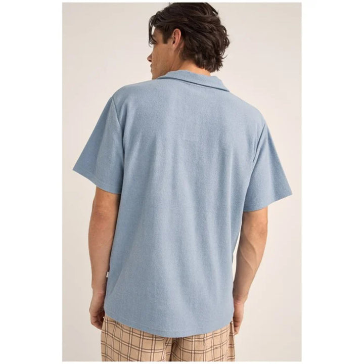 RHYTHM VINTAGE TERRY POLO SLATE