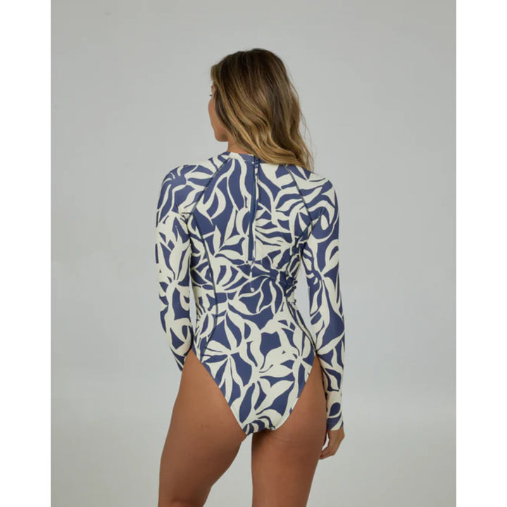 SALTY CREW RAY DAYS L/S SURF SUIT INDIGO