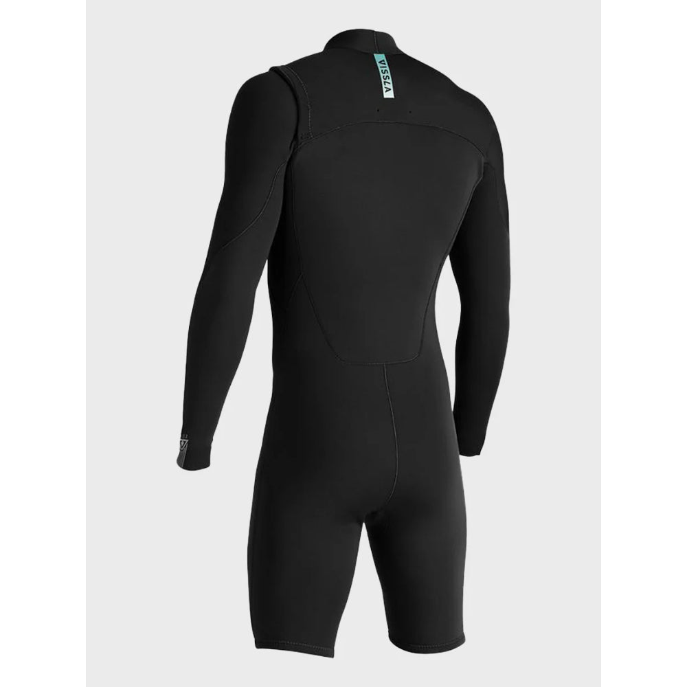 VISSLA 7 SEAS 2/2 CHEST ZIP BLACK