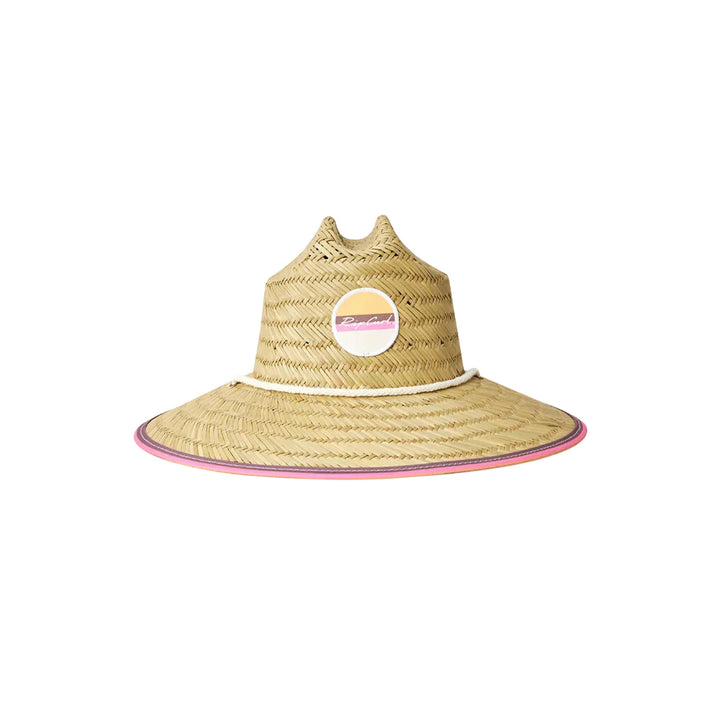 RIP CURL GIRL'S MIXED STRAW SUN HAT PINK