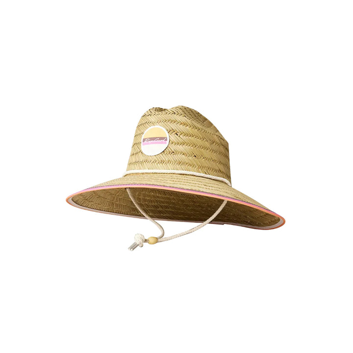 RIP CURL GIRL'S MIXED STRAW SUN HAT PINK