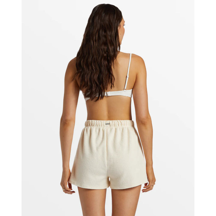 BILLABONG CALLY SWEAT SHORTS WHITECAP