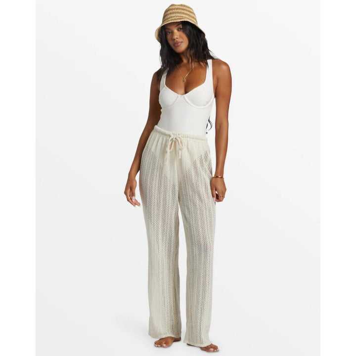 BILLABONG LARGO BEACH PANT COVER UP SALT CRYSTAL