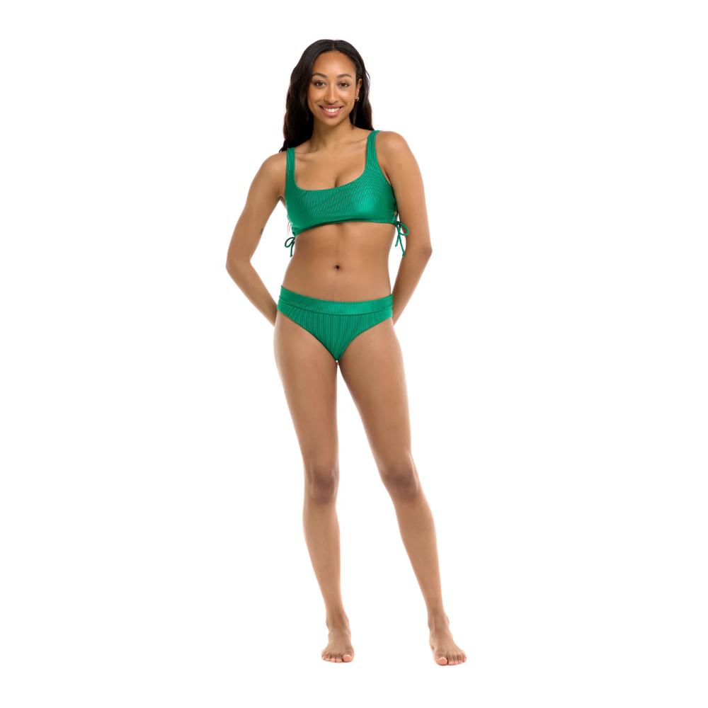 BODY GLOVE NIFTY MAXIM SCOOP TOP EMERALD