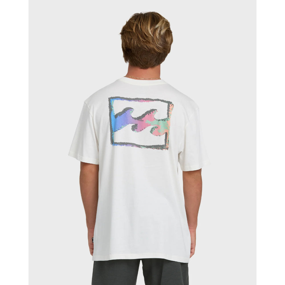BILLABONG CRAYON WAVE PREMIUM SS OFF WHITE