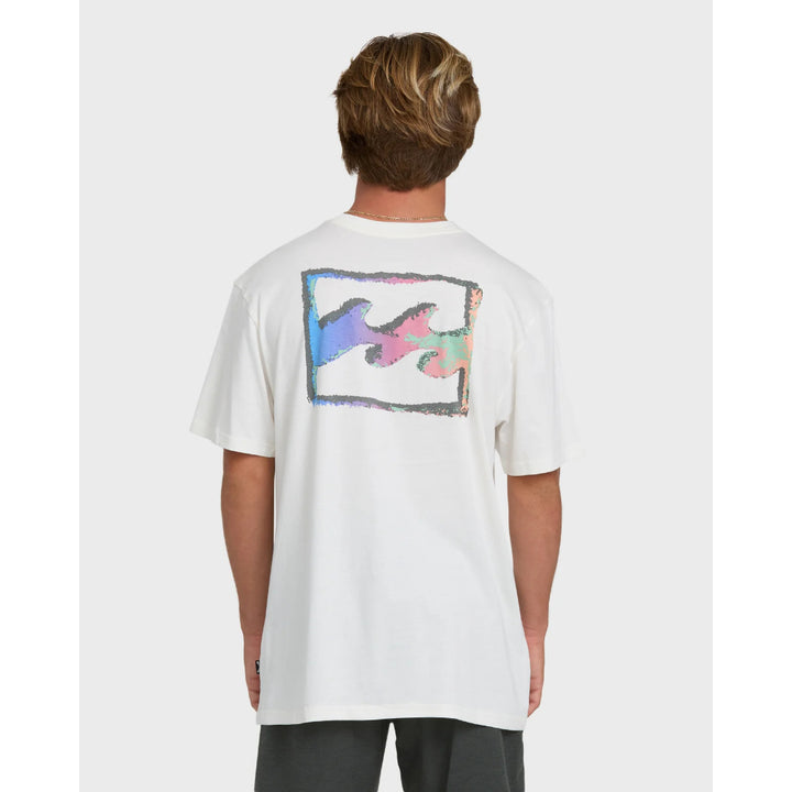 BILLABONG CRAYON WAVE PREMIUM SS OFF WHITE