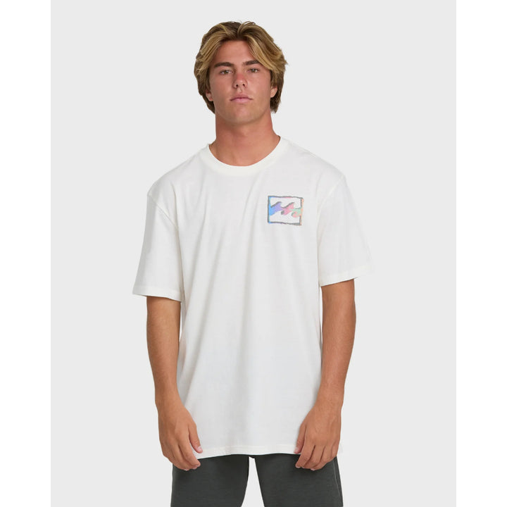 BILLABONG CRAYON WAVE PREMIUM SS OFF WHITE