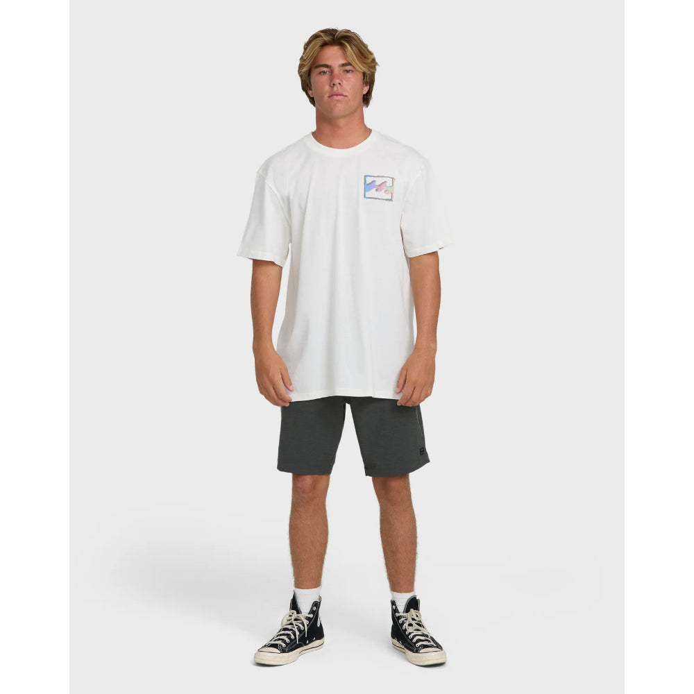 BILLABONG CRAYON WAVE PREMIUM SS OFF WHITE