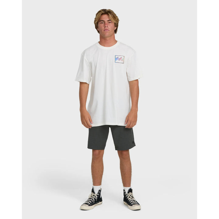 BILLABONG CRAYON WAVE PREMIUM SS OFF WHITE