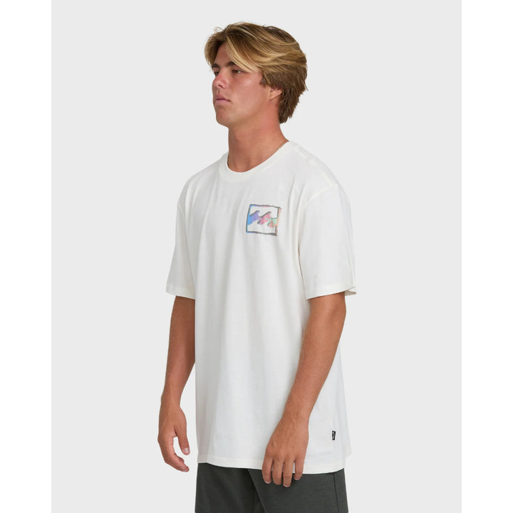BILLABONG CRAYON WAVE PREMIUM SS OFF WHITE