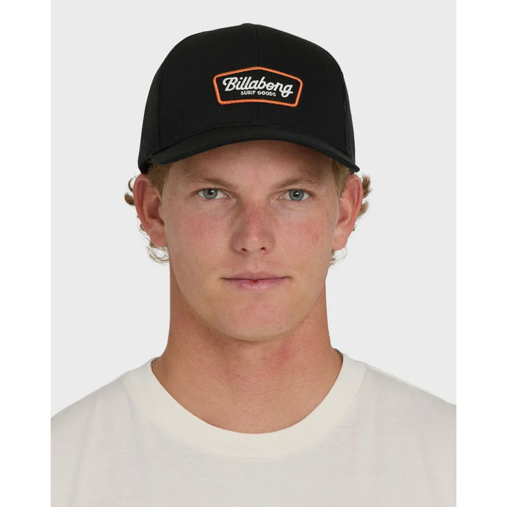 BILLABONG WALLED TRUCKER HAT BLACK