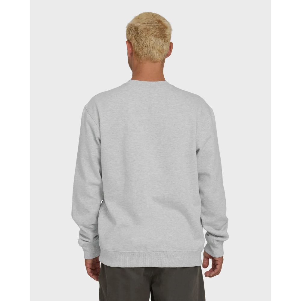 BILLABONG SHORTSANDS CREWNECK LIGHT GREY HEATHER