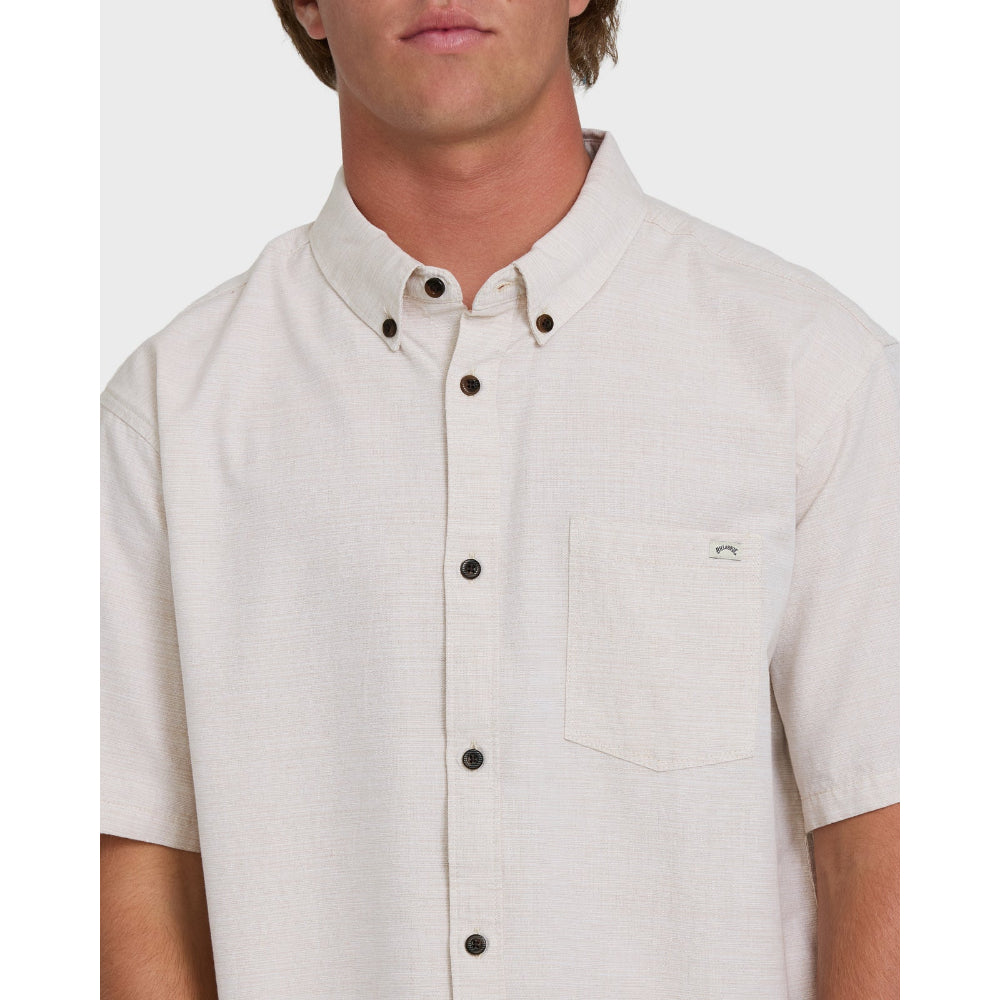 BILLABONG ALL DAY SS WOVEN SHIRT KHAKI