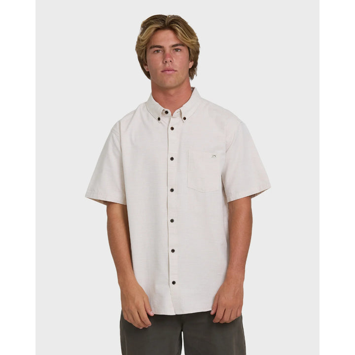 BILLABONG ALL DAY SS WOVEN SHIRT KHAKI