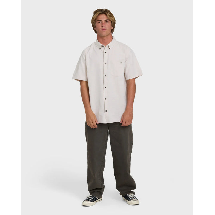 BILLABONG ALL DAY SS WOVEN SHIRT KHAKI