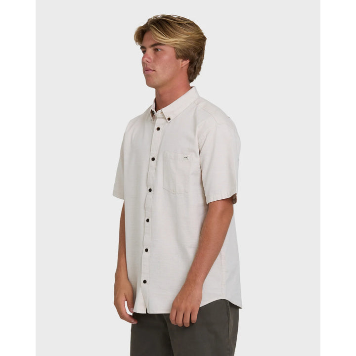 BILLABONG ALL DAY SS WOVEN SHIRT KHAKI