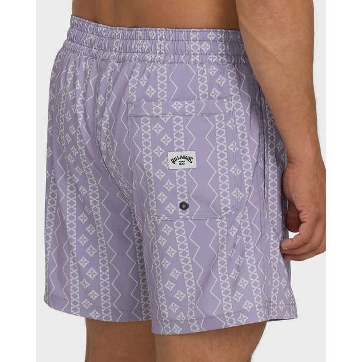 BILLABONG LINEUP LAYBACKS PURPLE ASH