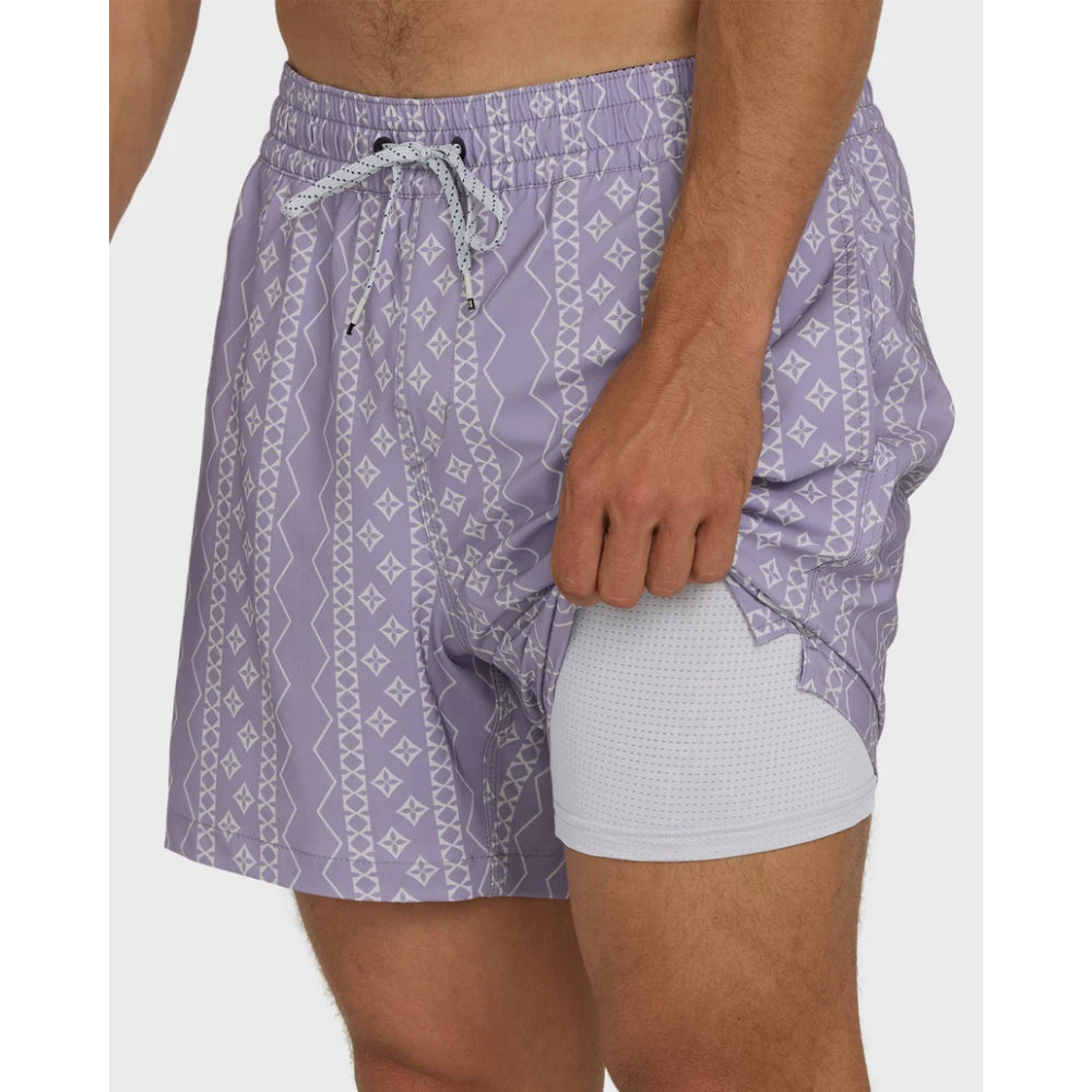 BILLABONG LINEUP LAYBACKS PURPLE ASH