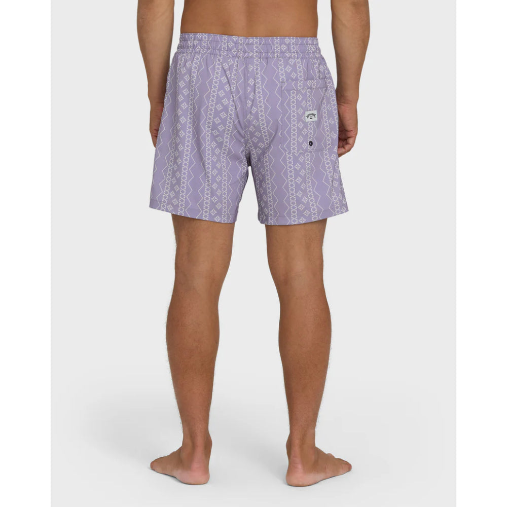 BILLABONG LINEUP LAYBACKS PURPLE ASH