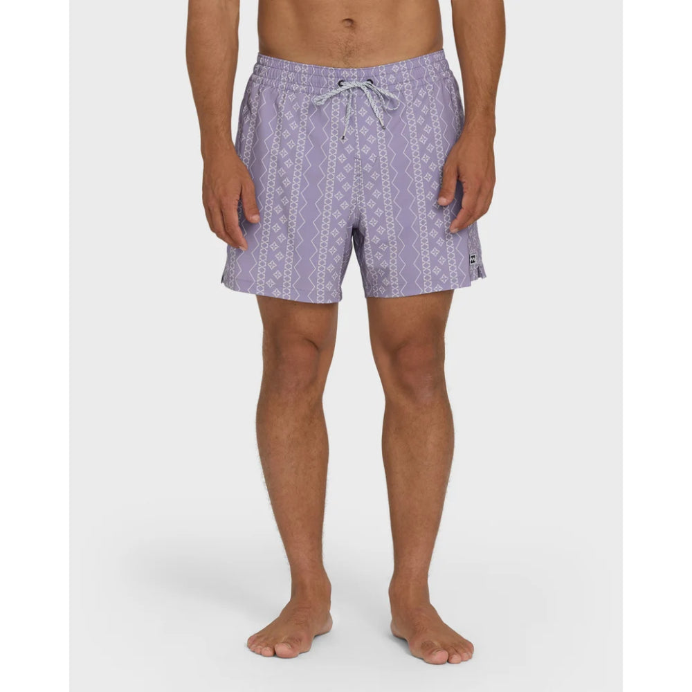 BILLABONG LINEUP LAYBACKS PURPLE ASH