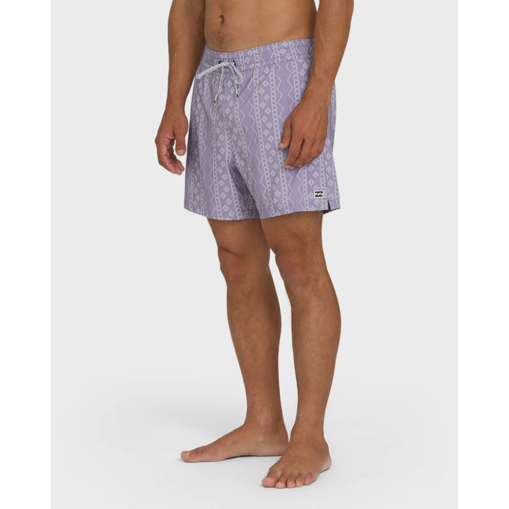 BILLABONG LINEUP LAYBACKS PURPLE ASH