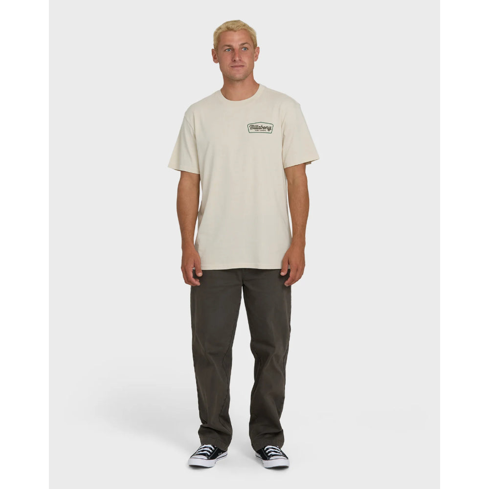 BILLABONG OFF DUTY PREMIUM SS OATMEAL