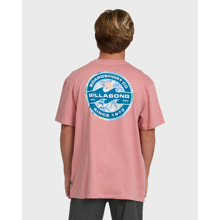 BILLABONG HOLLOW FILL PREMIUM SS ASH ROSE