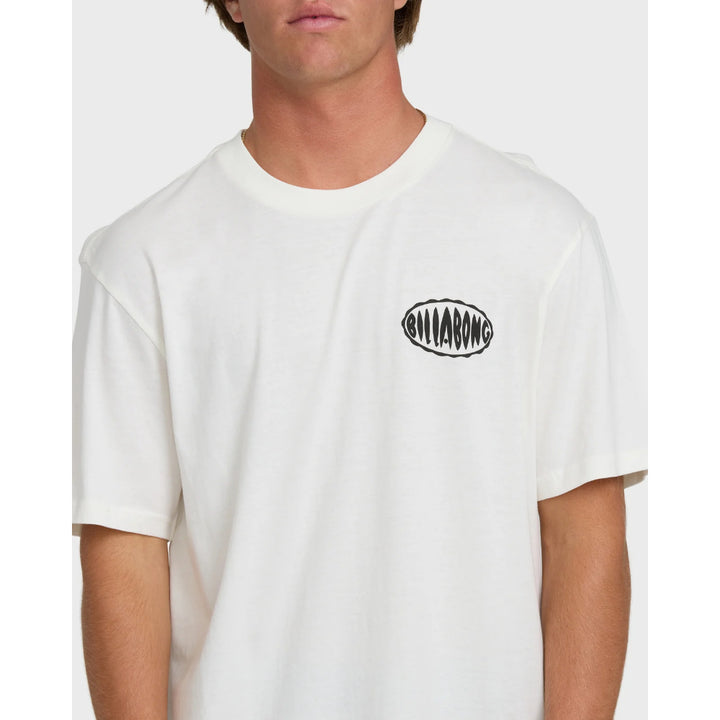 BILLABONG NANDA ORMOND BURLEIGH HEADS PREMIUM SS OFF WHITE