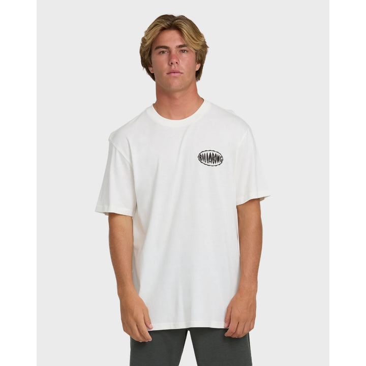 BILLABONG NANDA ORMOND BURLEIGH HEADS PREMIUM SS OFF WHITE
