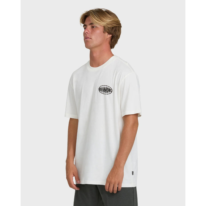 BILLABONG NANDA ORMOND BURLEIGH HEADS PREMIUM SS OFF WHITE