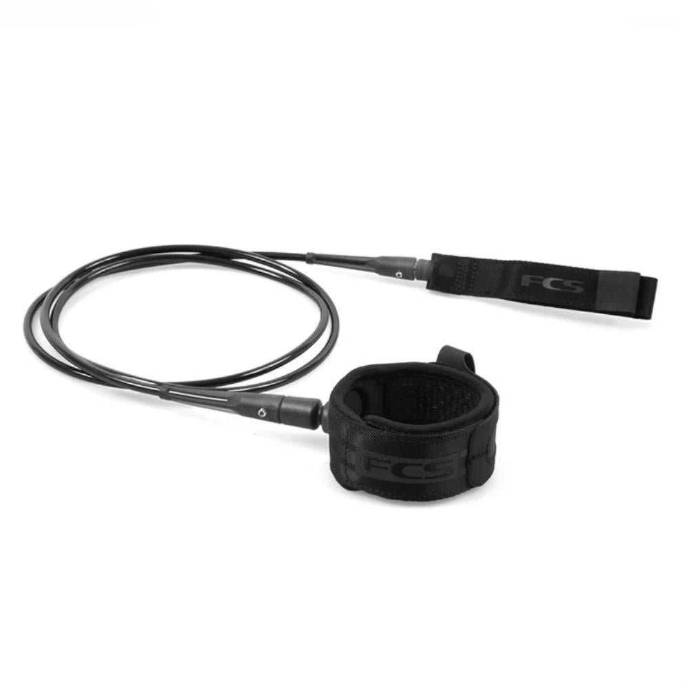 FCS ALL ROUND ESSENTIAL LEASH 8' BLACK