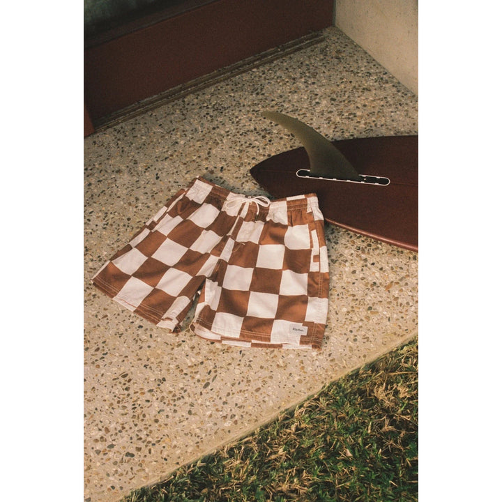 RHYTHM RUMBA CHECK JAM BROWN