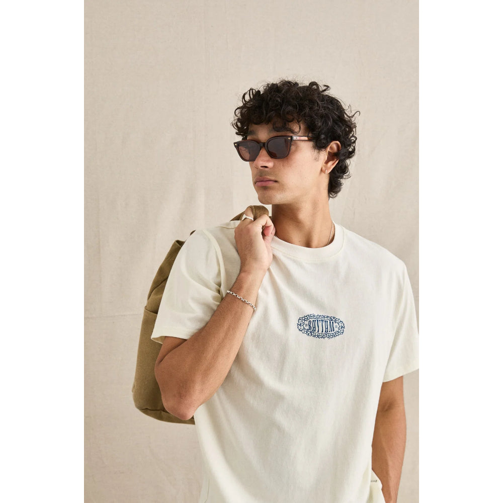 RHYTHM BREEZE SS T-SHIRT ECRU