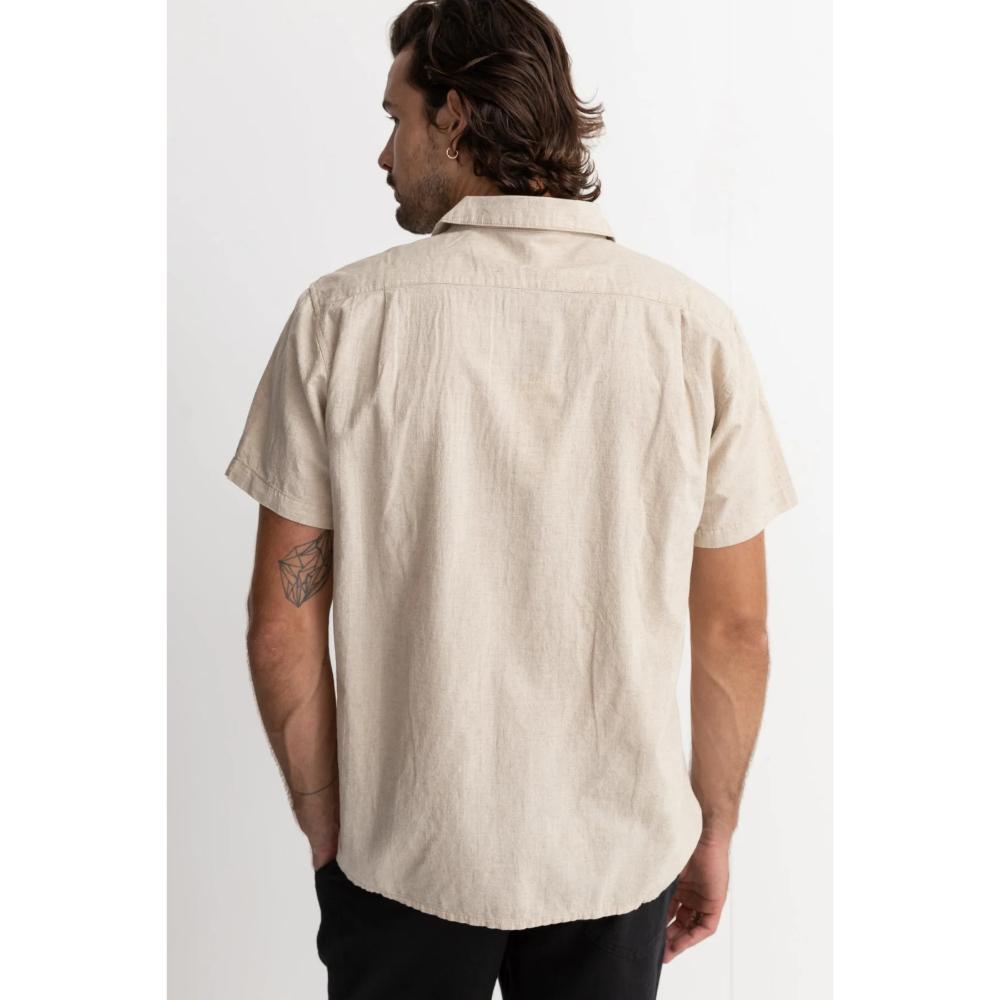 RHYTHM CLASSIC LINEN S/S SHIRT SAND