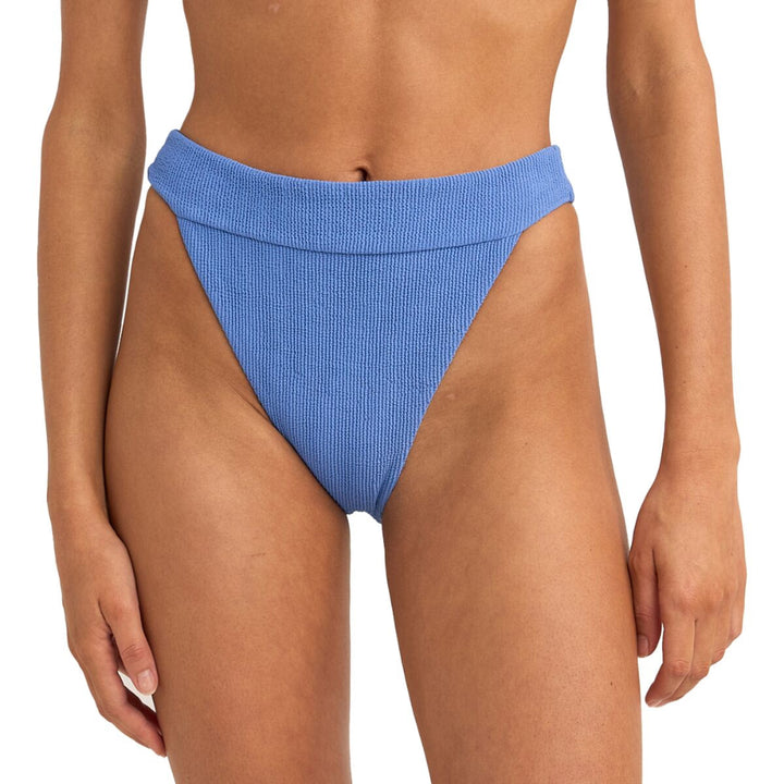 RHYTHM ISLA RIB HI BANDED BOTTOM CORNFLOWER