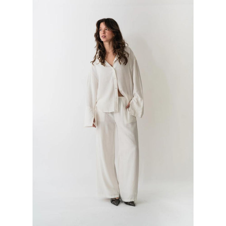 GIRL CRUSH TIMELESS PANTS NATURAL WHITE