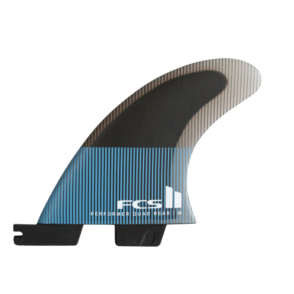 FCS II PERFORMER TRI FIN SET TRANQUIL BLUE MEDIUM