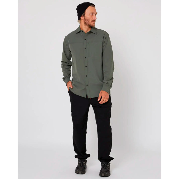 FOLLOW SUN SHIRT OLIVE