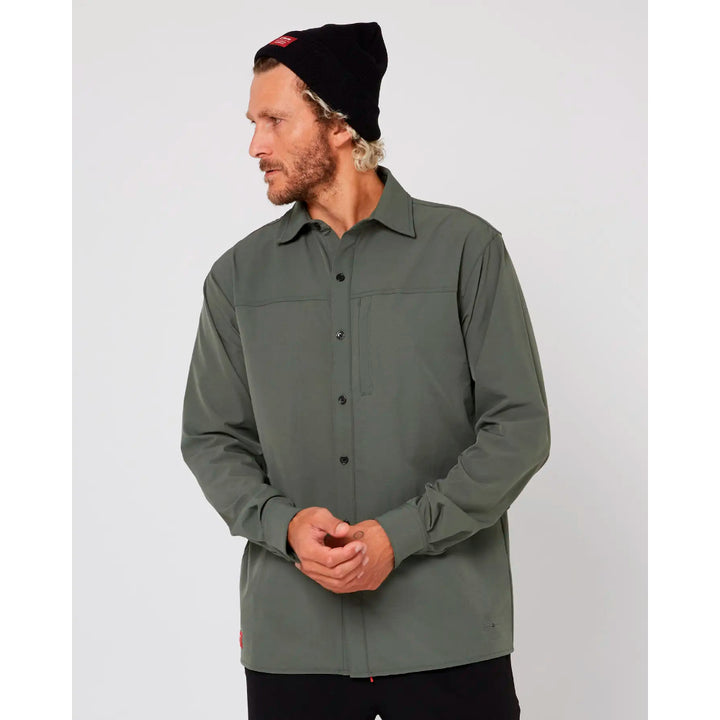 FOLLOW SUN SHIRT OLIVE
