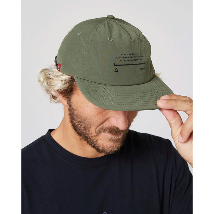 FOLLOW TESTED CAP OLIVE