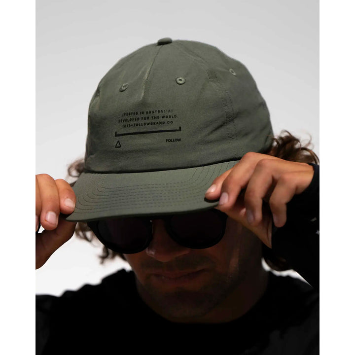 FOLLOW TESTED CAP OLIVE