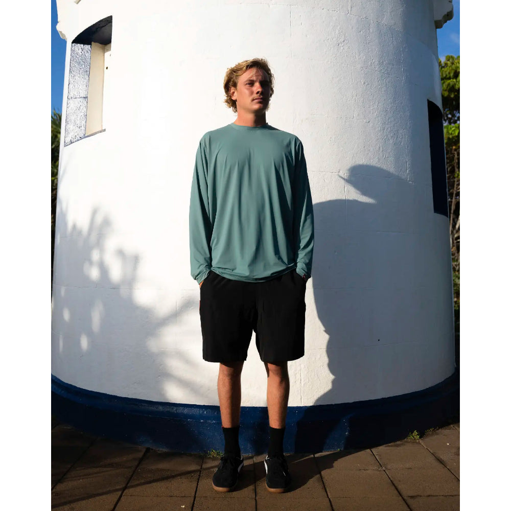 FOLLOW WATER TEE L/S OLIVE
