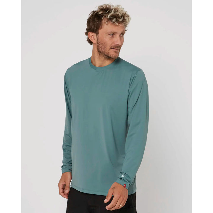 FOLLOW WATER TEE L/S OLIVE