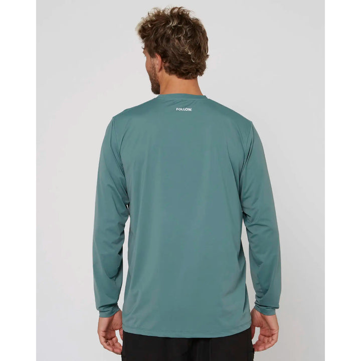 FOLLOW WATER TEE L/S OLIVE
